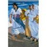 Pescadoras Sorolla punto de cruz
