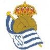 Escudo Real Sociedad punto de cruz